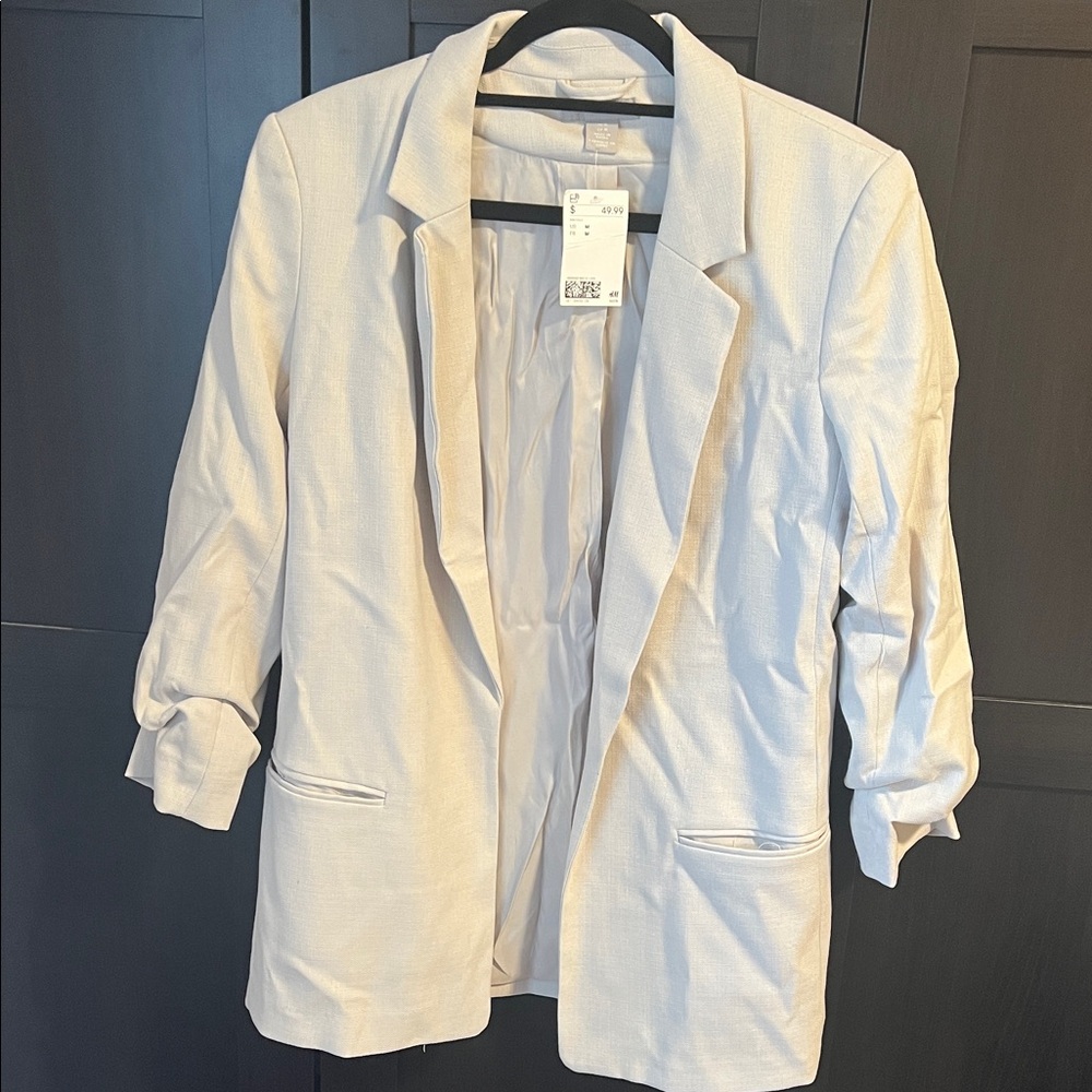 H&M Light Beige Blazer